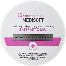 Духи, Парфюмерия, косметика Крем для лица с экстрактом льна - Anida Pharmacy Medisoft Face Cream Linen