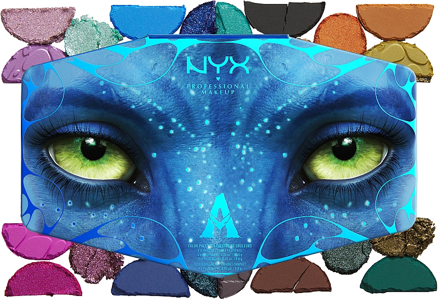 Палетка теней для век - NYX Professional Makeup Avatar Color Palette  — фото N2