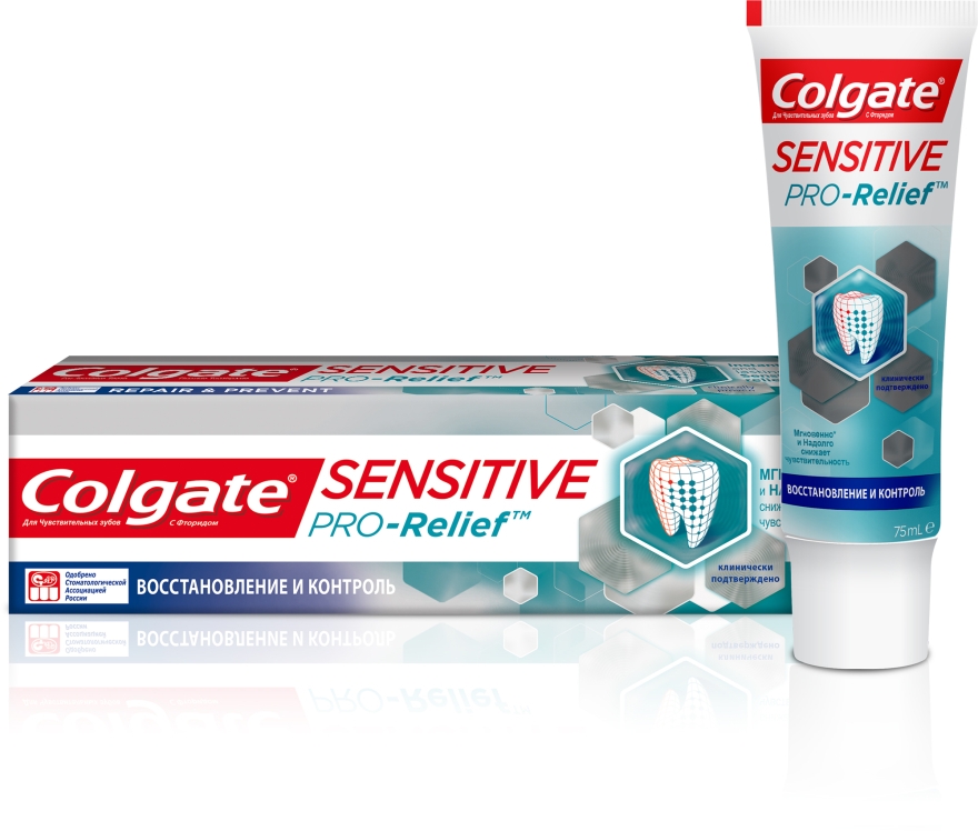 Зубная паста для чувствительных зубов "Восстановление и контроль" - Colgate Sensitive Pro-Relief