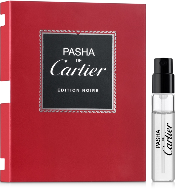 Cartier Pasha de Cartier Edition Noire - Туалетная вода (пробник)