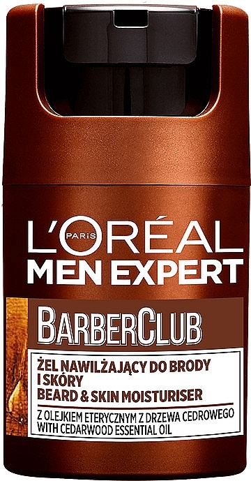 Зволожувальний крем для обличчя та бороди - L'Oréal Paris Men Expert Barber Club Beard & Skin Moisturiser — фото N1