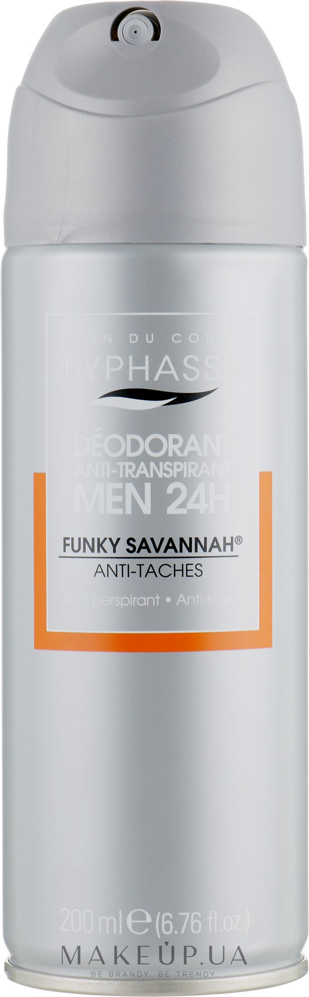 Дезодорант для чоловіків - Byphasse 24h Men Deodorant Funky Savannah — фото 200ml