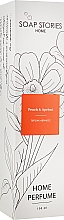 Духи, Парфюмерия, косметика Аромадиффузор "Персик и абрикос" - Soap Stories Peach & Apricot