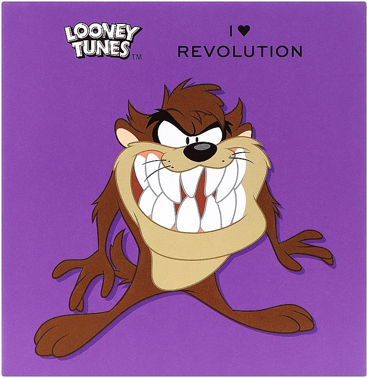 Палетка теней для век - I Heart Revolution Looney Tunes Tasmanian Devil Shadow Palette — фото N2