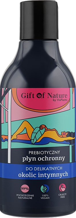 Пребиотическая жидкость для интимной гигиены - Vis Plantis Gift of Nature Prebiotic Intimate Hygiene Fluid