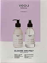 Парфумерія, косметика Набір - Veoli Botanica Cleanse And Prep (emulsion/200ml + tonic/200ml)