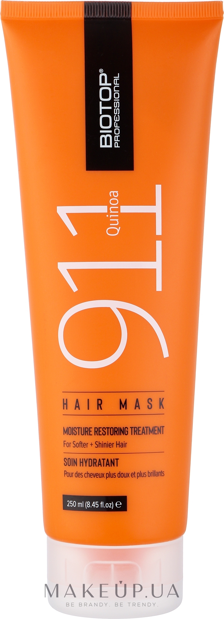Маска для волос с киноа - Biotop 911 Quinoa Hair Mask — фото 250ml