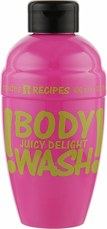 Гель для душу "Соковитий захват" - Mades Cosmetics Recipes Juicy Delight Body Wash — фото N1