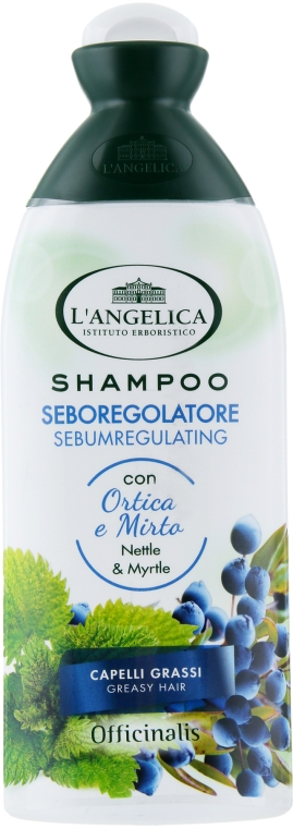 Шампунь себорегулювальний для жирного волосся - L'Angelica Officinalis Shampoo Sebumregulating for Greasy Hair — фото N1