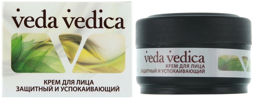 Защитный успокаивающий крем для лица - Veda Vedica