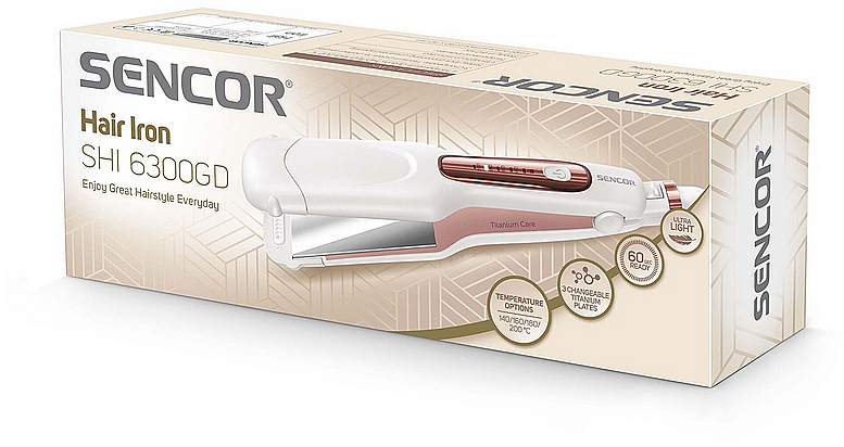 Выпрямитель для волос - Sencor SHI 6300GD — фото N1