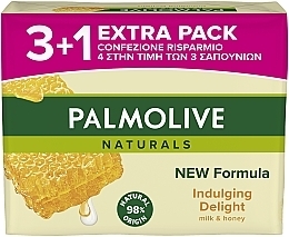 Твердое мыло "Молочко и Мед" увлажняющее - Palmolive Naturals — фото N6