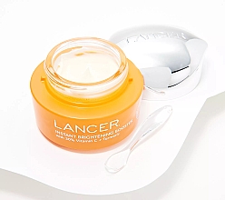 Крем-бустер для мгновенного осветления - Lancer Instant Brightening Booster with 30% Vitamin C + Turmeric — фото N4