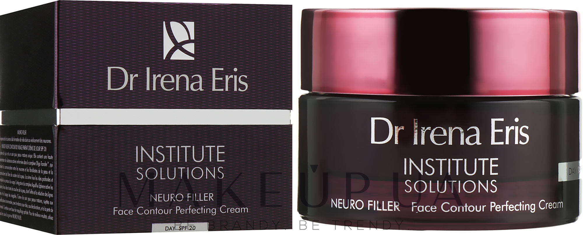 Денний крем від зморшок - Dr. Irena Eris Institute Solutions Neuro Filler Face Contour Perfecting Day Cream SPF 20 — фото 50ml