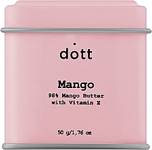 Духи, Парфюмерия, косметика Масло манго с витамином Е - Dott Mango Butter With Vitamin E