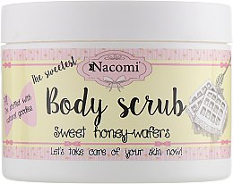 Пілінг-скраб лоя тіла "Солодкі медові вафлі" - Nacomi Body Scrub Sweet Honey Wafers — фото N1