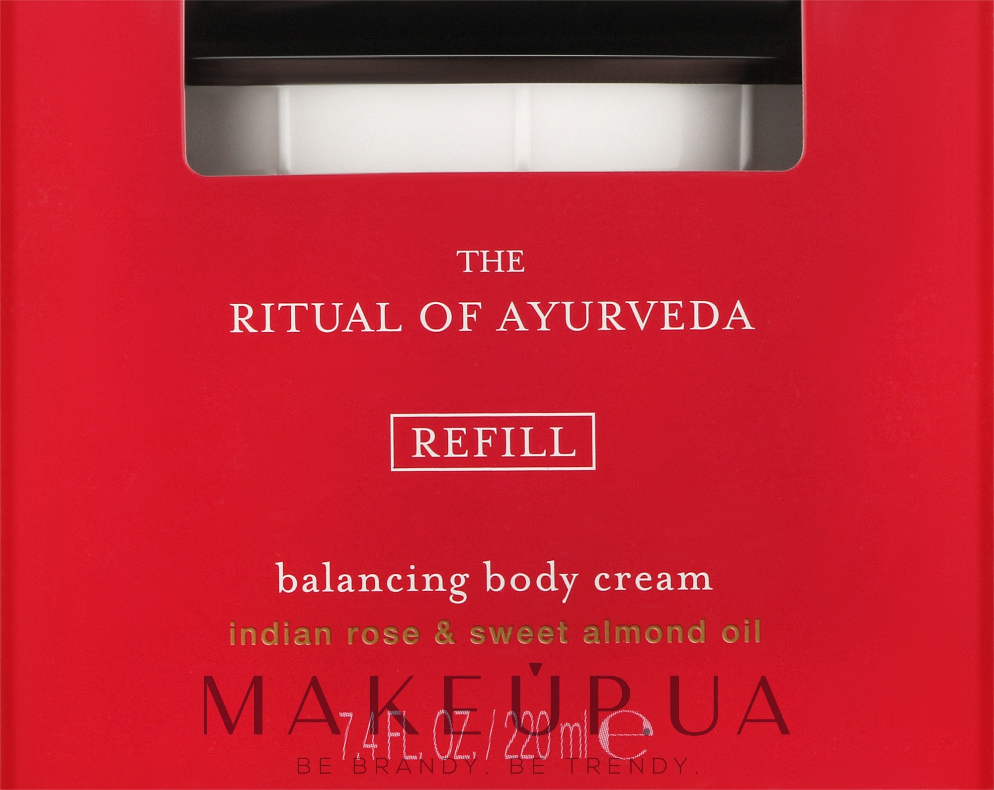 Питательный крем для тела - Rituals The Ritual of Ayurveda Balancing Body Cream Refill (сменный блок) — фото 220ml