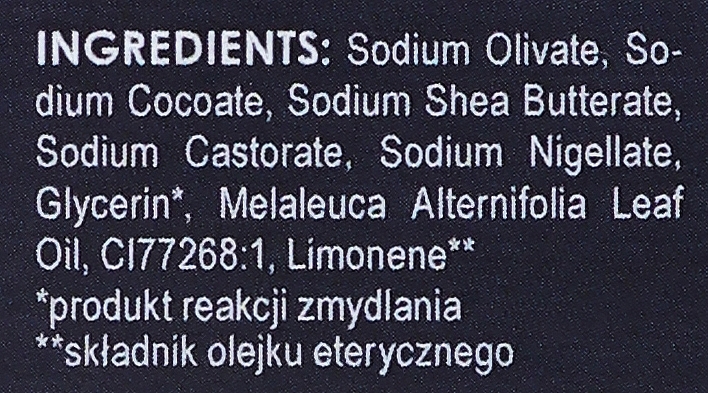 Натуральне мило з чайним деревом та чорним кмином - Naturolove Natural Soap — фото N2