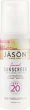 Парфумерія, косметика Натуральний сонцезахисний засіб - Jason Natural Cosmetics Sunscreen SPF 20