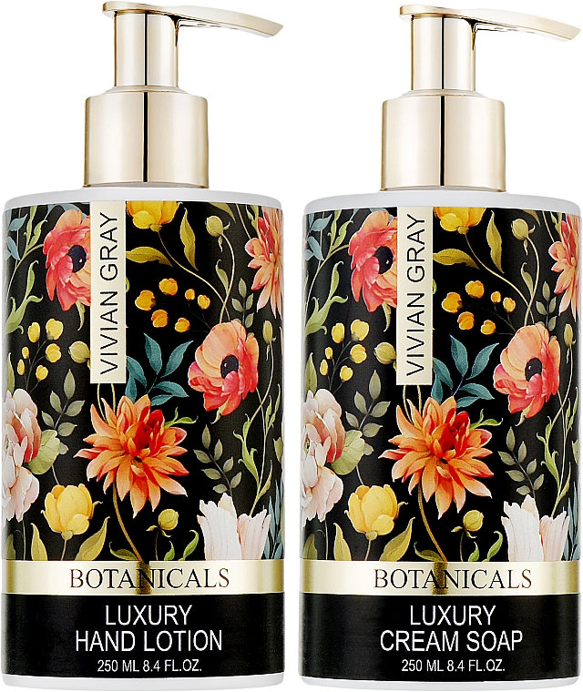 Набор - Vivian Gray Botanicals (cr/soap/250ml + h/lot/250ml) — фото N2