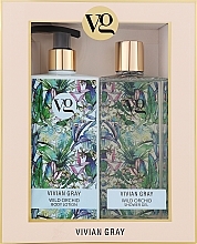 Парфумерія, косметика Набір - Vivian Gray Wild Orchid (sh/gel/350ml + b/lot/350ml)