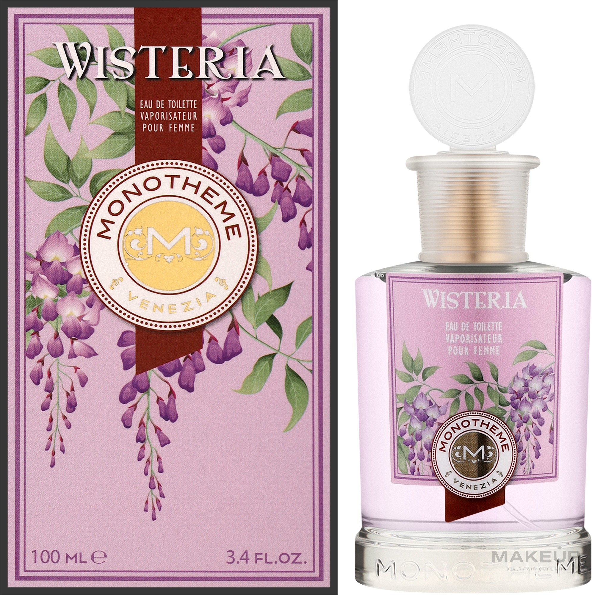 Monotheme Fine Fragrances Venezia Wisteria - Туалетная вода — фото 100ml