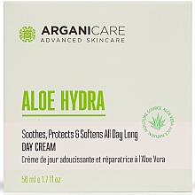 Парфумерія, косметика Денний крем для обличчя - Arganicare Aloe Hydra Day Cream