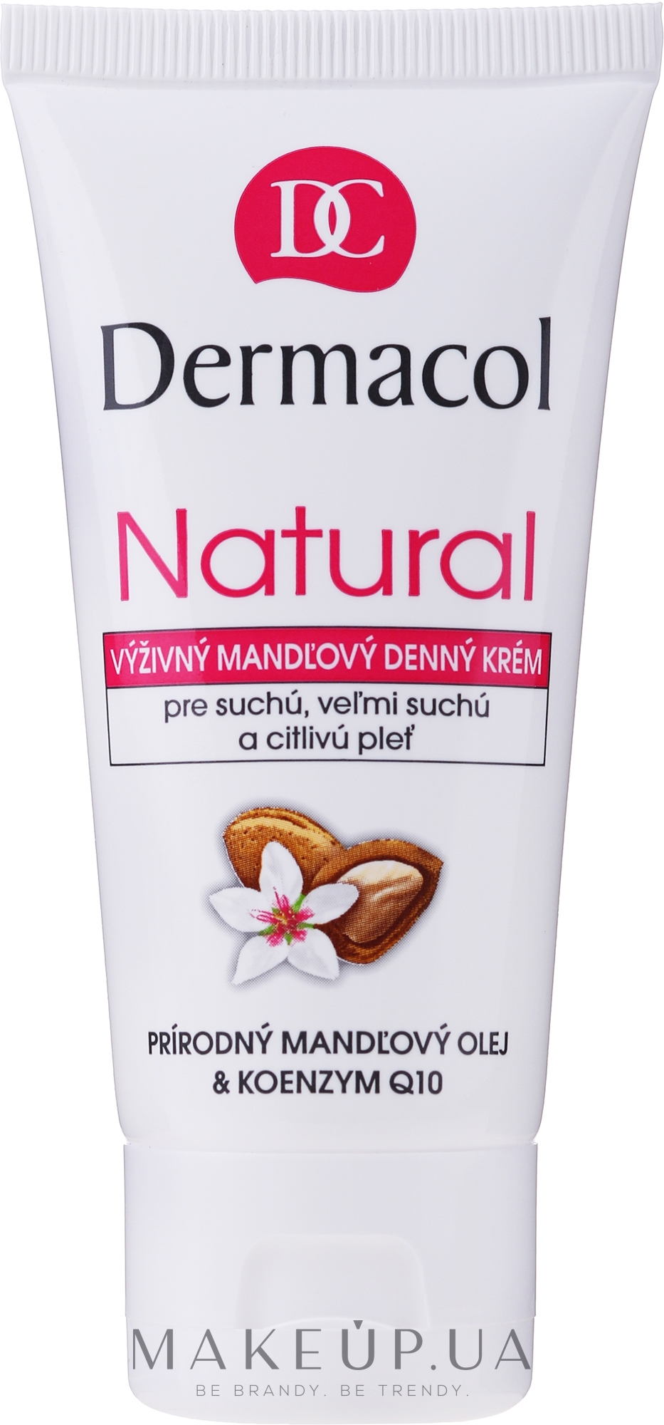 Дневной крем для лица - Dermacol Natural Almond Day Cream Tube — фото 50ml