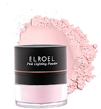 Хайлайтер - Elroel Pink Lighting Powder — фото N2