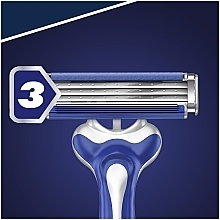 Набір одноразових станків для гоління, 8 шт. - Gillette Blue 3 Comfort — фото N4