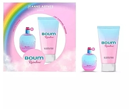 Духи, Парфюмерия, косметика Jeanne Arthes Boum Rainbow - Набор (edp/100ml+b/lot/150ml)