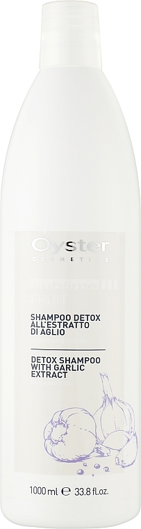 Шампунь очищувальний з екстрактом часнику - Oyster Cosmetics Sublime Fruit Shampoo Detox — фото N1