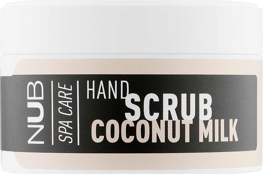 Скраб для рук - NUB Spa Care Hand Scrub Coconut Milk — фото N1