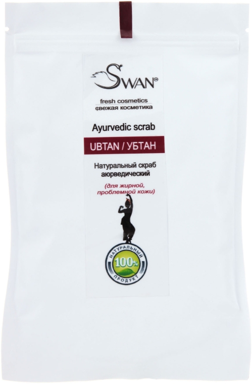 Натуральный скраб для жирной, проблемной кожи - Swan Ubtan Ayurvedic Scrab