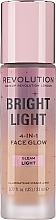 Парфумерія, косметика Консилер-хайлайтер для обличчя - Makeup Revolution Bright Light Face Glow