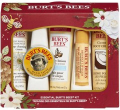 Духи, Парфюмерия, косметика Набор - Burt's Bees Multi 5-Pack Essential Kit (lip/balm/4,25g + b/lot/170g + f/cr/123g + h/cr/85g + cr/170g)