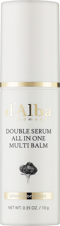 Мультифункціональний антивіковий стик - D'Alba Double Serum All In One Multi Balm