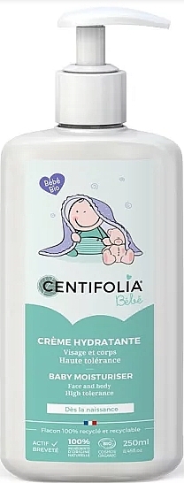 Дитячий зволожувальний крем для обличчя й тіла з органічною камелією - Centifolia Baby Moisturiser — фото N2