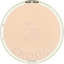 Пудра для лица - Enough B.Rice Pure Filter Two-Way Cake SPF 28 PA++ — фото N2