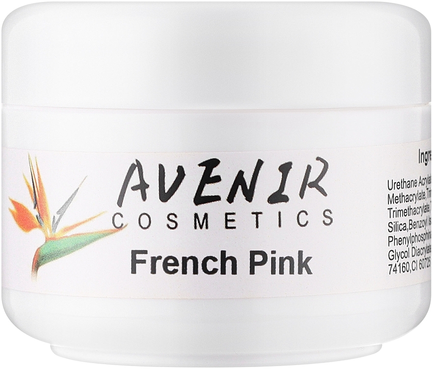 Гель для нарощування - Avenir Cosmetics French Pink — фото N1