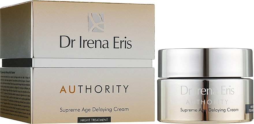 Ночной крем для лица замедляющий процесс старения - Dr Irena Eris Authority Supreme Age Delaying Cream — фото N3