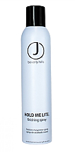 Лак для волос легкой фиксации - J Beverly Hills Blue Style & Finish Hold Me Lite Finishing Spray — фото N1