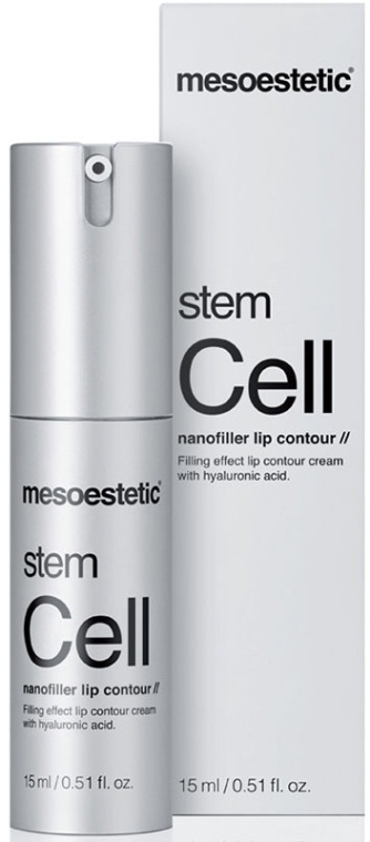 Регенерирующий крем-филлер для губ - Mesoestetic Stem Cell Nanofiller Lip Contour  — фото N1