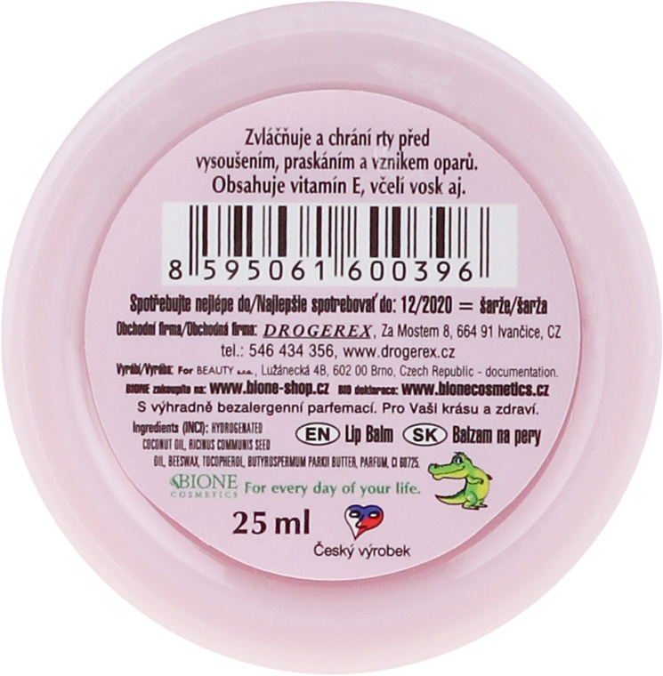 Бальзам для губ "Лісові ягоди" - Bione Cosmetics Lip Balm Forest Fruit — фото N3