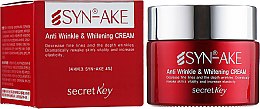 Духи, Парфюмерия, косметика Змеиный антивозрастной крем - Secret Key Syn-Ake Anti Wrinkle Whitening Cream