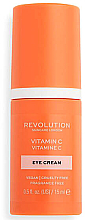 Духи, Парфюмерия, косметика Крем для глаз с витамином С - Revolution Skincare Vitamin C Eye Cream