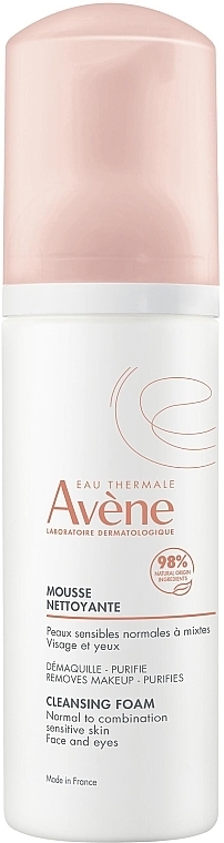 Очищающая пенка-мусс для умывания - Avene Eau Thermale Cleansing Foam