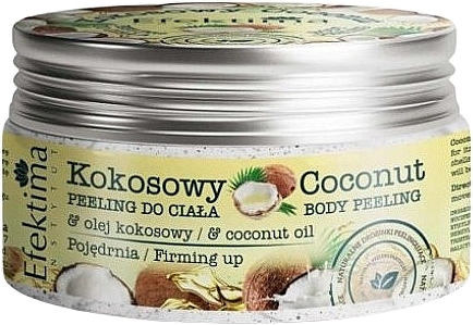 Кокосовий пілінг для тіла - Efektima Coconut Body Peeling — фото N1