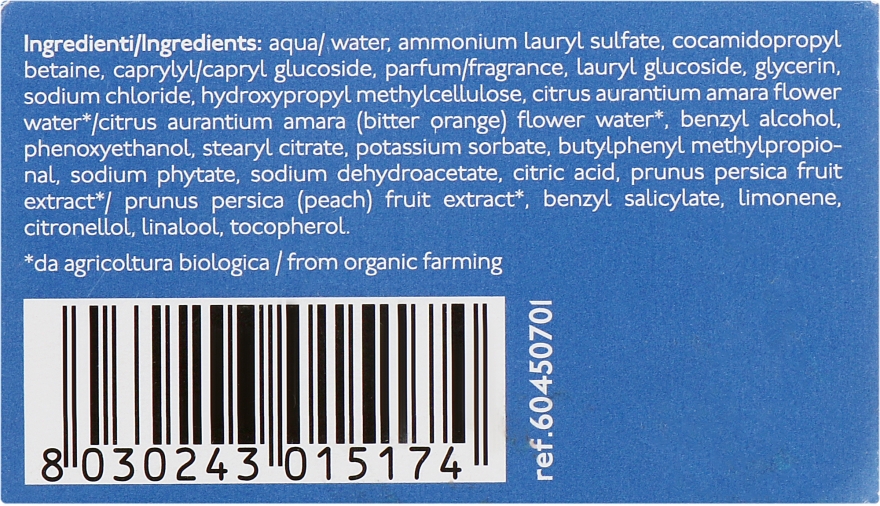 Молочко для тіла з екстрактами неролі й персика - Nature's Neroli Pesca Nourishing Shower Milk — фото N3