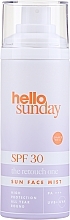 Духи, Парфюмерия, косметика Солнцезащитный мист для лица - Hello Sunday The Retouch One Sun Face Mist SPF 30